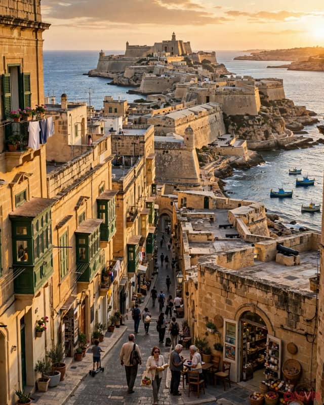 Valletta, nơi đá vôi vàng nhạt gặp biển xanh sapphire: thủ đô nhỏ nhất châu Âu của Malta hồi sinh di sản để đón du khách thế giới
