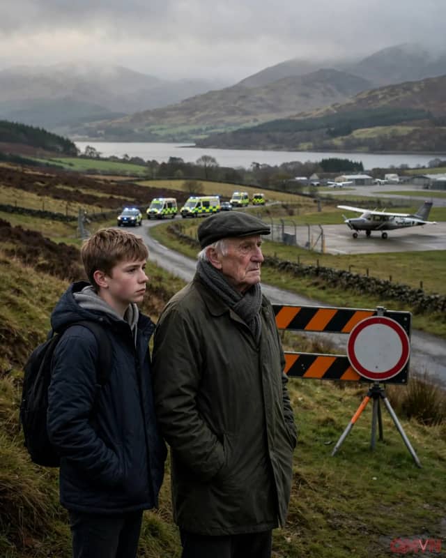 Tai nạn máy bay hạng nhẹ đau lòng tại Scotland cướp đi sinh mạng thiếu niên mười sáu tuổi và cụ ông tám mươi tuổi