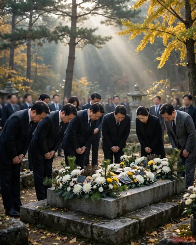 Chủ tịch Lee Jae-yong chủ trì lễ tưởng niệm 6 năm ngày mất Cố Chủ tịch Samsung Lee Kun-hee tại Hàn Quốc
