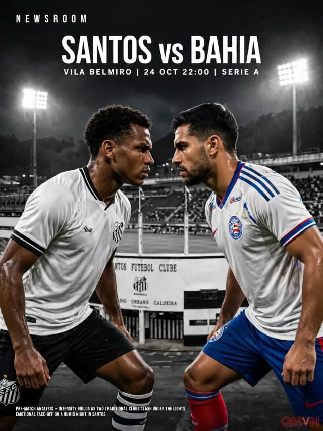 Santos vs Bahia: Neymar và đồng đội tiếp đón đối thủ trực tiếp tại Vila Belmiro, cuộc đua giành vé dự Copa Libertadores 2027 nóng rực