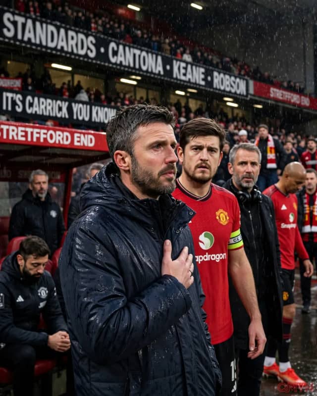 Tương lai của Michael Carrick treo trên sợi tóc sau thảm bại của Manchester United trước Bournemouth tại Anh