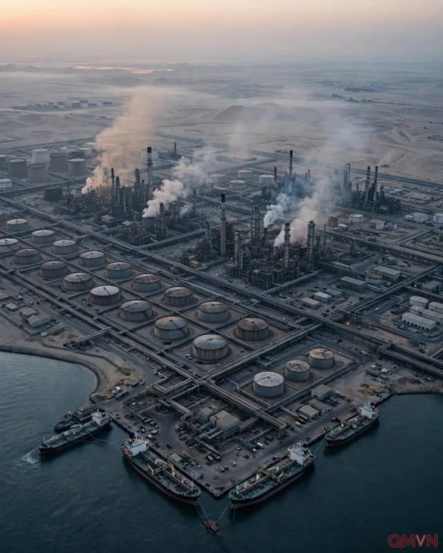 Giá dầu tăng hơn 1% sau khi Houthi tuyên bố tấn công nhà máy lọc dầu lớn nhất Saudi Arabia, nỗi lo nguồn cung quay trở lại