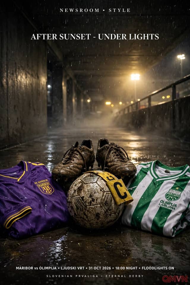 Maribor tiếp Olimpija Ljubljana: Trận derby vĩnh cửu thứ 167, chủ nhà mất thủ quân Ažbe Jug nhưng quyết đòi lại ngôi đầu và phá dớp 15 tháng