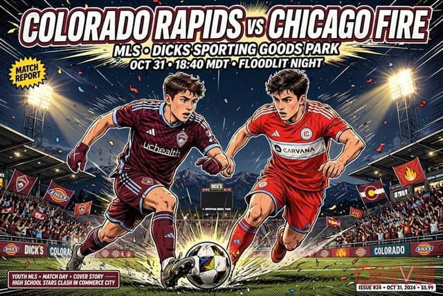 Colorado Rapids đại chiến Chicago Fire trong trận cầu nảy lửa tại MLS