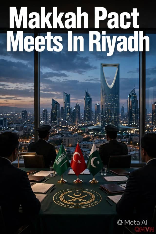 Ủy ban của hiệp ước phòng thủ Makkah giữa Ả Rập Xê Út, Thổ Nhĩ Kỳ và Pakistan họp tại Riyadh khi chiến sự Yemen bùng phát