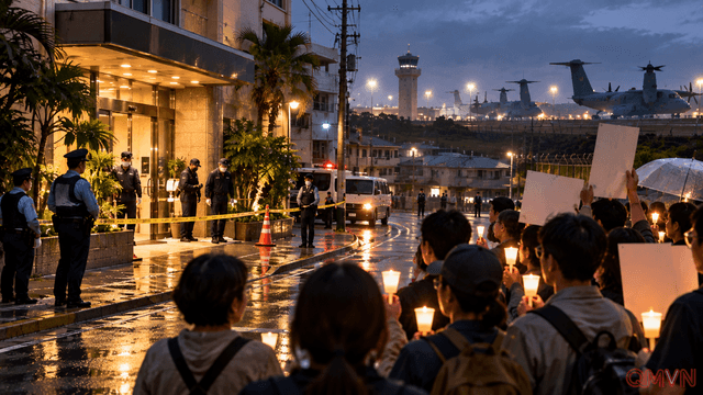 Vụ bắt lính thủy đánh bộ Mỹ vì nghi giết người làm Okinawa dậy sóng, khơi lại tranh cãi về gánh nặng căn cứ quân sự