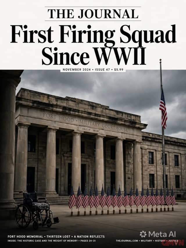 Ông Trump phê chuẩn xử bắn Nidal Hasan, thủ phạm thảm sát Fort Hood, vụ hành quyết bằng đội xử bắn đầu tiên của Lục quân Mỹ kể từ Thế chiến II