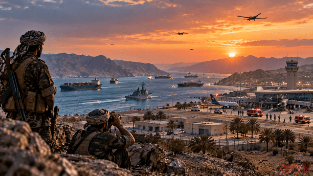 Houthis đánh hai sân bay Saudi Arabia khi giao tranh quanh Bab el-Mandeb bước vào vòng leo thang mới