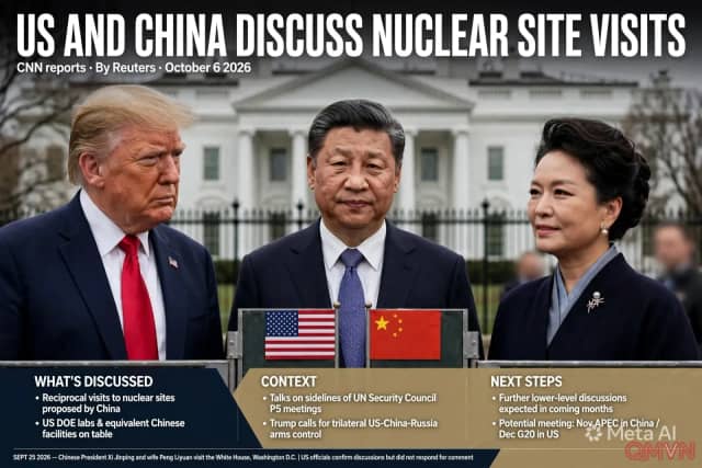 Mỹ và Trung Quốc Thảo Luận Về Các Chuyến Thăm Lẫn Nhau Đến Các Cơ Sở Hạt Nhân Trong Bối Cảnh Ngoại Giao Chiến Lược