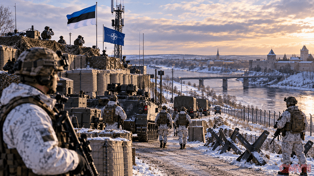 Estonia đưa lực lượng tiến sát biên giới Nga, chuyển sang “phòng thủ chủ động” giữa nỗi lo Moscow thử phản ứng NATO