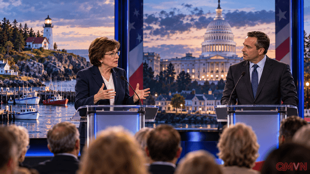 Susan Collins đối mặt phép thử sinh tử tại Maine khi cái bóng Donald Trump phủ lên cuộc đua Thượng viện Mỹ