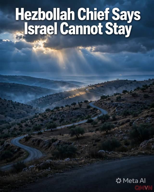 Thủ lĩnh Hezbollah Naim Qassem tuyên bố Israel không thể ở lại miền nam Lebanon khi tiến trình giải giáp do Mỹ thúc đẩy bước vào giai đoạn then chốt
