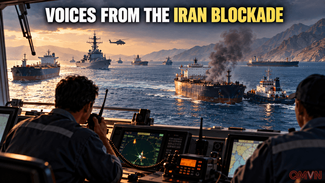 Bên trong phong tỏa Iran: những mệnh lệnh vô tuyến phơi bày căng thẳng, nhầm lẫn và rủi ro trên biển