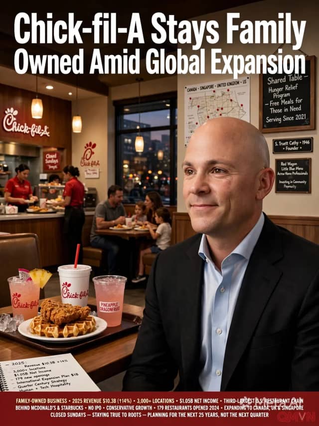 Chick-fil-A kiên định giữ vững mô hình kinh doanh gia đình giữa làn sóng bành trướng toàn cầu