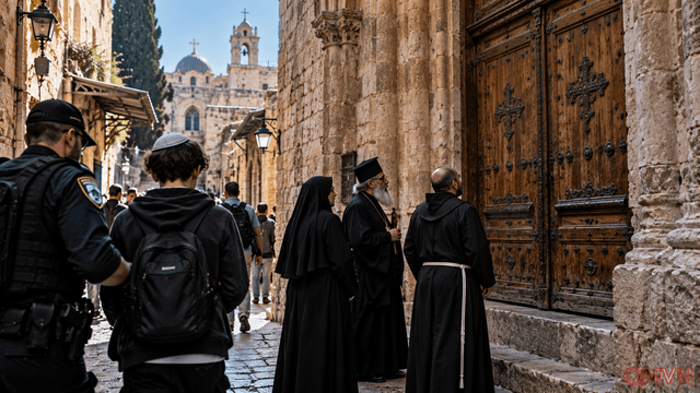 Thiếu niên Israel bị truy tố vì nhổ nước bọt vào nhà thờ ở Jerusalem, phép thử mới cho tự do tôn giáo