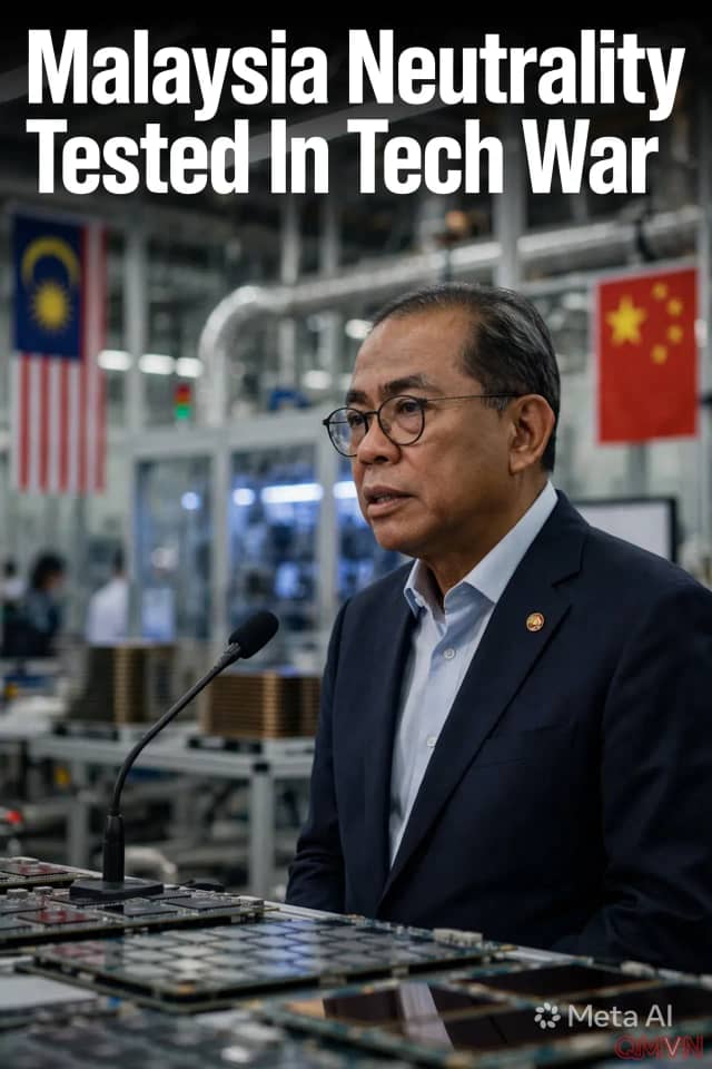 Liệu một Malaysia 'trung lập' có thể đứng ngoài vòng xoáy cạnh tranh công nghệ khốc liệt giữa Mỹ và Trung Quốc?