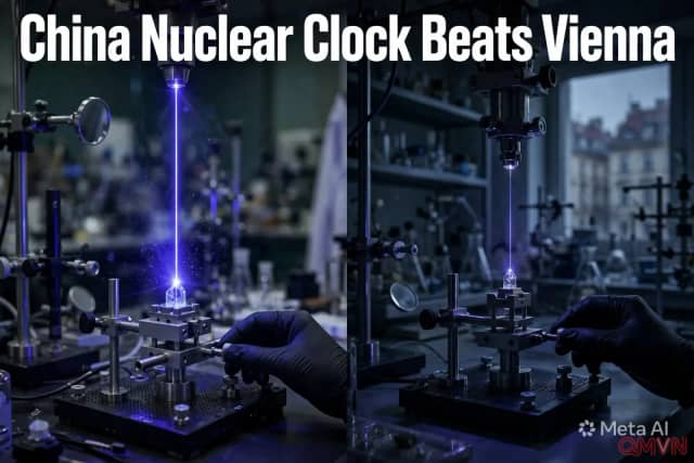 Đồng hồ hạt nhân Thorium-229 của Trung Quốc vượt trội về độ ổn định so với phiên bản của Vienna trong cuộc đua máy đo thời gian thế hệ mới