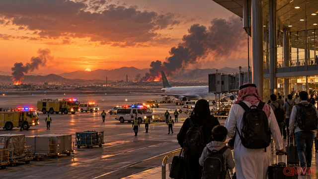 Ba người thiệt mạng tại sân bay Saudi Arabia, chiến sự Yemen lan rộng và đe dọa tuyến hàng hải huyết mạch