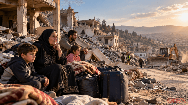 Giữa những ngôi nhà đổ nát ở Lebanon, khoản viện trợ 200 triệu USD gây tranh cãi phơi bày nỗi khó khăn của người di tản