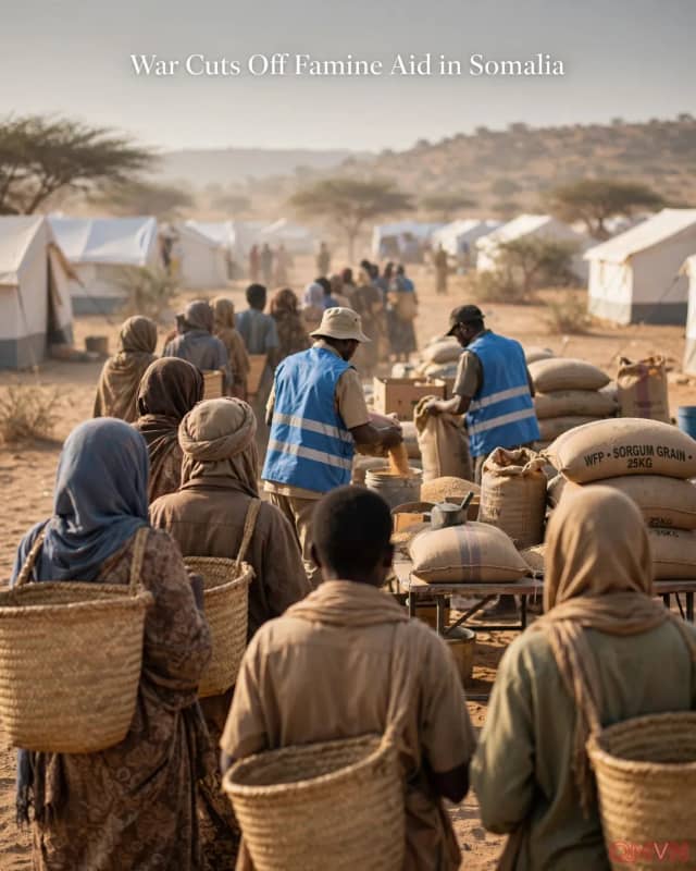 Chiến tranh và cắt giảm viện trợ đẩy hàng triệu người dân Somalia tới bờ vực nạn đói, nhiều vùng hoàn toàn bị cô lập