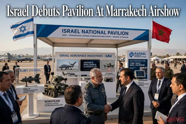 Israel khai trương gian hàng quốc gia đầu tiên tại Triển lãm Hàng không Marrakech ở Maroc