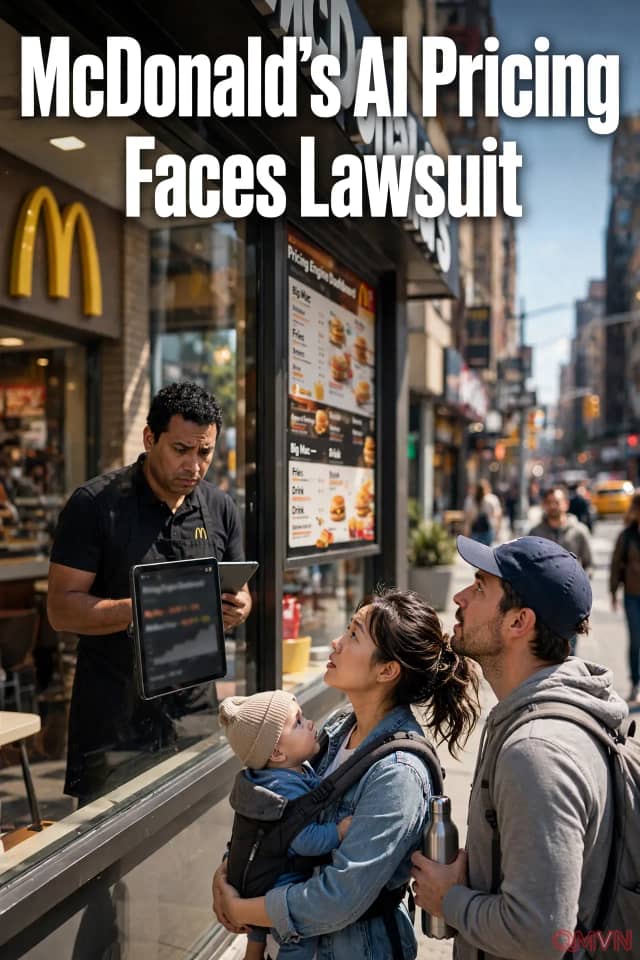 McDonald's bị kiện vì dùng AI định giá thực đơn: khi luật chống độc quyền hơn trăm năm tuổi đối mặt với thuật toán