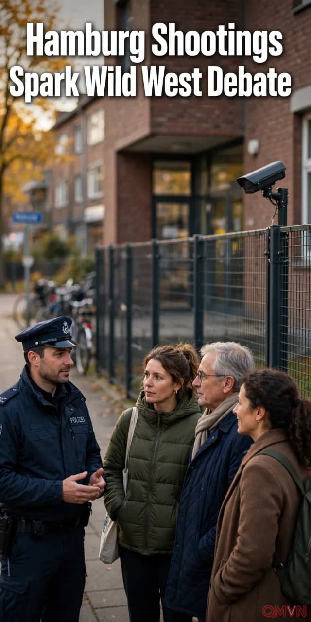 Chuỗi vụ nổ súng làm rung chuyển Hamburg: cậu bé 13 tuổi được thuê giết người, cảnh sát Đức khẳng định người dân vô can ít gặp nguy hiểm
