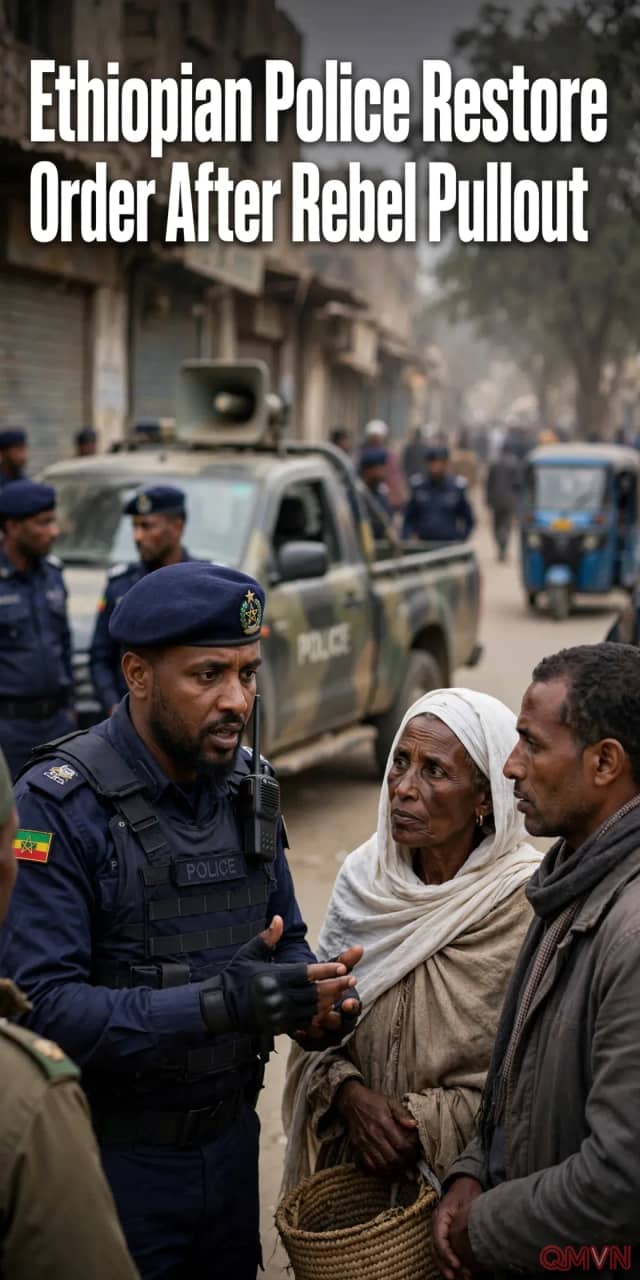 Cảnh sát Ethiopia kêu gọi người dân Mekelle chung tay lập lại trật tự sau khi lực lượng nổi dậy Tigray rút lui