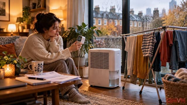 Máy hút ẩm tốn bao nhiêu tiền điện mỗi ngày và khi nào thiết bị này thực sự giúp gia đình tiết kiệm?