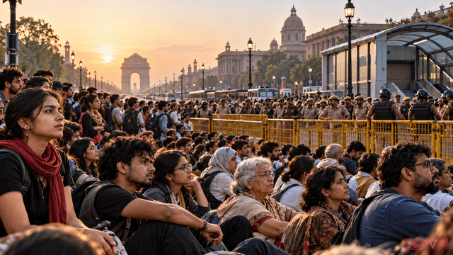 New Delhi siết an ninh trước cuộc biểu tình lớn, tranh cãi danh sách cử tri thử thách lòng tin dân chủ Ấn Độ