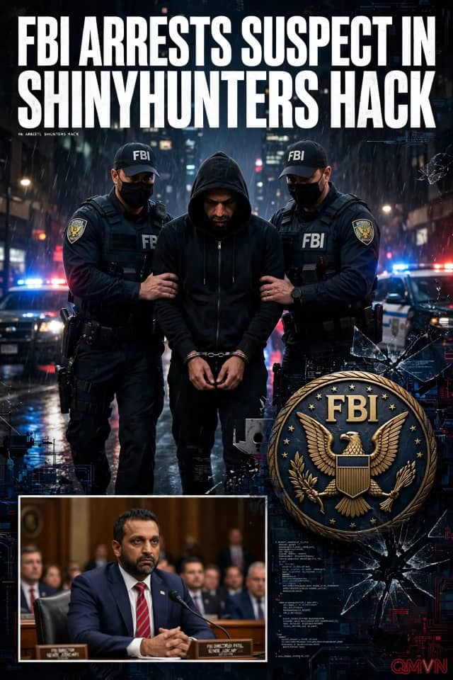 Kẻ đi săn thành con mồi: FBI bắt nghi phạm trong vụ ShinyHunters tấn công làm lộ dữ liệu gần như toàn bộ nhân viên cục