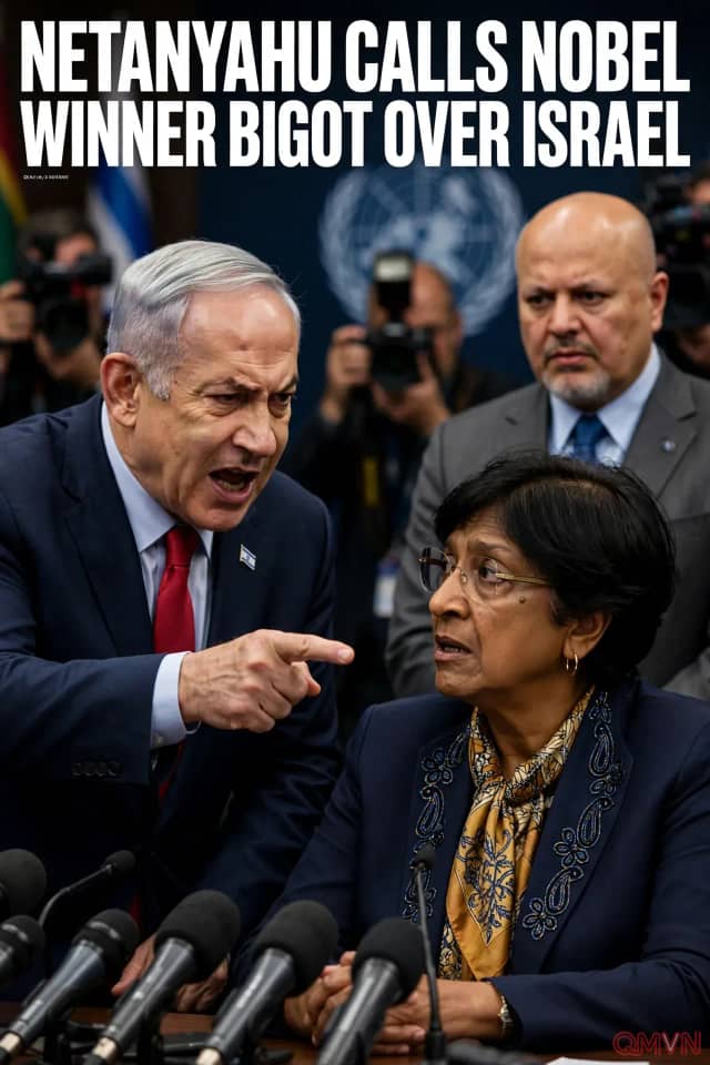 Giải Nobel chia rẽ thế giới: ông Netanyahu gọi người đoạt giải Navi Pillay là “kẻ cố chấp” trong khi châu Âu, Canada và Nhật Bản đồng lòng ủng hộ ICC