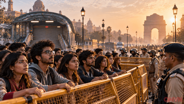 New Delhi siết chặt an ninh trước làn sóng biểu tình của giới trẻ đòi minh bạch danh sách cử tri Ấn Độ