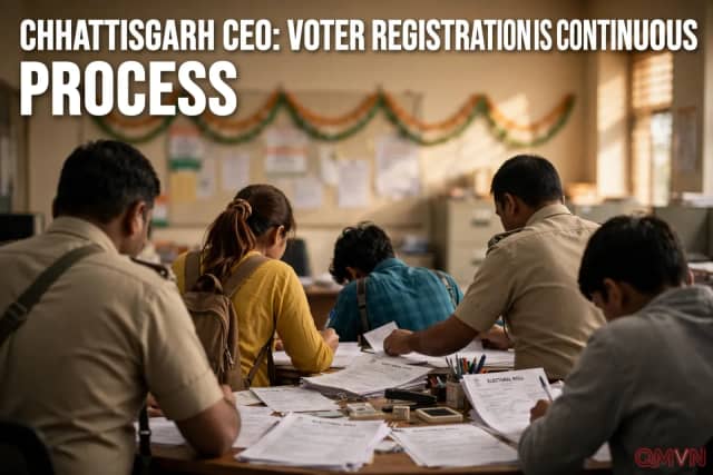 Chhattisgarh mở đợt đăng ký cử tri đặc biệt kéo dài một tháng cho những người bị bỏ sót sau rà soát danh sách