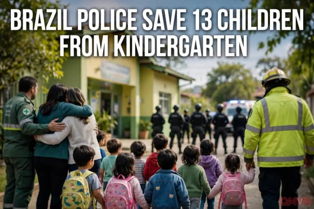 Brazil giải cứu 13 trẻ mầm non bị bắt làm con tin tại một trường học ở Curitiba, nghi phạm bị cảnh sát bắn hạ