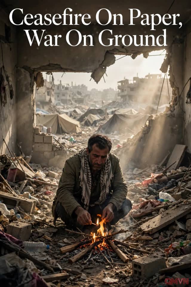 Một năm sau thỏa thuận ngừng bắn do Mỹ làm trung gian, Gaza vẫn chìm trong đổ nát và tiến trình hòa bình bế tắc