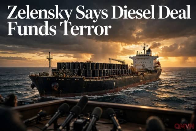 Tổng thống Zelensky gọi thỏa thuận diesel Mỹ – Nga là khoản đầu tư cho chiến tranh, kêu gọi Washington cứng rắn với Moskva