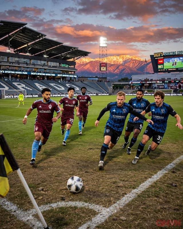 Cuộc Đối Đầu Nảy Lửa Colorado Rapids và San Jose Earthquakes Tại MLS: Sân Khấu Chứng Tỏ Bản Lĩnh và Quyết Tâm Bứt Phá Đầy Sôi Động