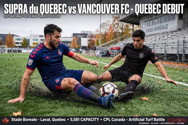 Supra du Québec vs Vancouver FC: Đại bàng săn vé playoff lịch sử trên sân Stade Boréale, nơi họ từng thắng đậm 5-1