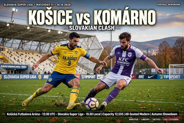 Nhận định FC Košice vs KFC Komárno: Hàng công 21 bàn tìm cách khuất phục đội bóng chưa biết thắng, cuộc đua top 6 Niké liga nóng lên