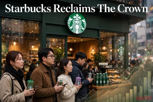 Starbucks giành lại ngôi đầu thị trường cà phê Hàn Quốc sau năm tháng vướng tranh cãi vì chiến dịch “Tank Day”