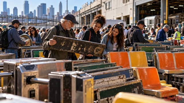 New York biến những tấm biển tàu điện ngầm cũ thành ký ức quý giá, thu hút hàng nghìn người săn tìm một phần thành phố