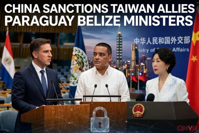 Trung Quốc trừng phạt bộ trưởng Paraguay và Belize vì quan hệ với Đài Loan, cuộc giằng co ngoại giao lan sang châu Mỹ