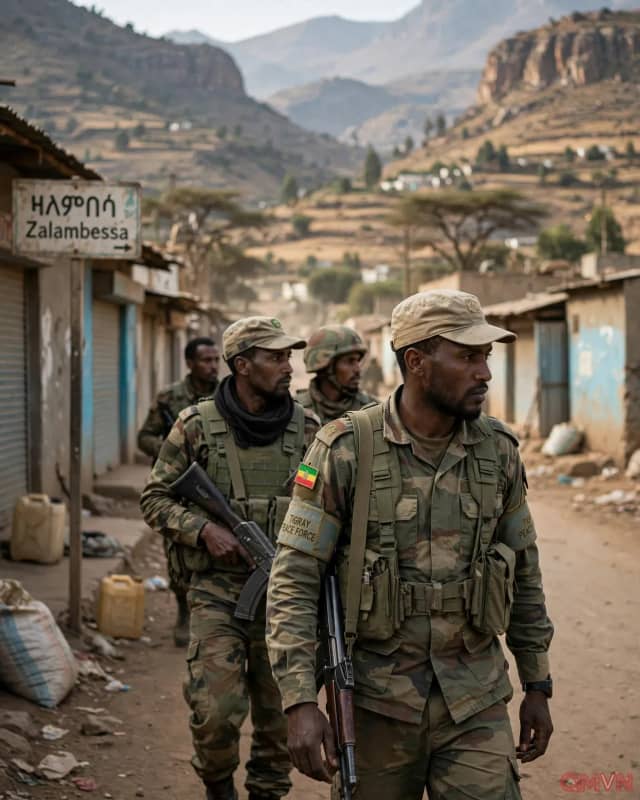Quân đội Ethiopia tiến vào thị trấn Zalambessa giáp biên giới Eritrea, làm dấy lên nỗi lo chiến tranh lan rộng ở Sừng châu Phi