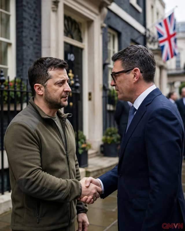 Tổng thống Zelensky thăm Anh khi Thủ tướng Andy Burnham cam kết hỗ trợ mới, gồm tên lửa phòng không cho Ukraine