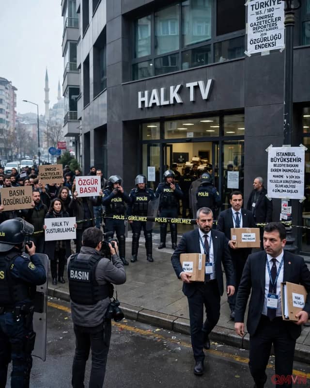 Chính quyền Thổ Nhĩ Kỳ đột kích đài truyền hình đối lập Halk TV làm dấy lên hồi chuông báo động về tự do báo chí