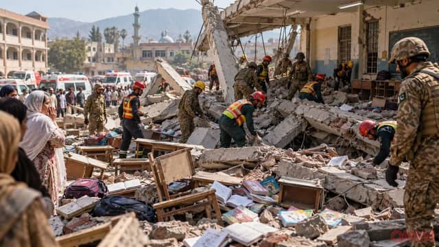 Thảm kịch sập mái trường ở Peshawar khiến hàng chục người thiệt mạng, Pakistan đối diện câu hỏi nhức nhối về an toàn học đường