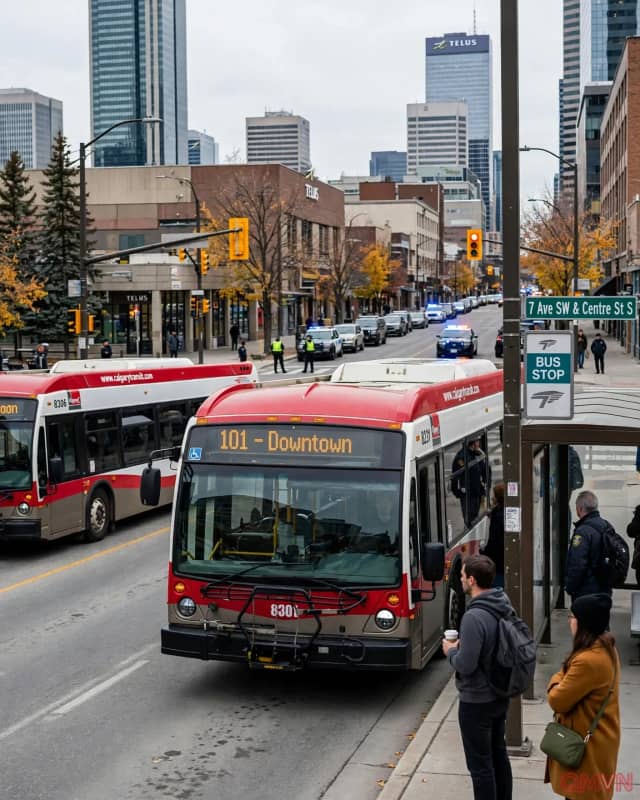 Tai nạn liên hoàn kinh hoàng ở Calgary, Canada: hai xe buýt bốc cháy, ba người chết và 19 người bị thương