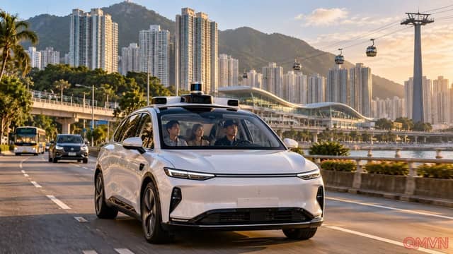 Hơn 1.000 người Hong Kong sắp trải nghiệm xe tự lái Baidu: Phép thử niềm tin trên đường phố Tung Chung