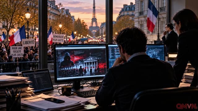Website Les Républicains bị chiếm quyền trước ngày biểu tình ở Pháp, làm dấy lên tranh luận về an ninh mạng chính trị